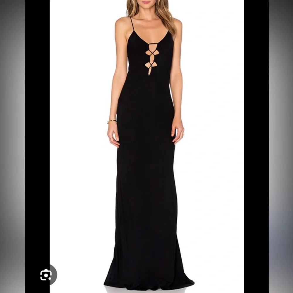 Acacia Swimwear Black brawa dress - Picture 1 of 8